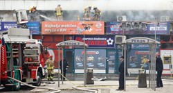 VIDEO Požar na autobusnom kolodvoru u Sarajevu, jedna osoba ozlijeđena