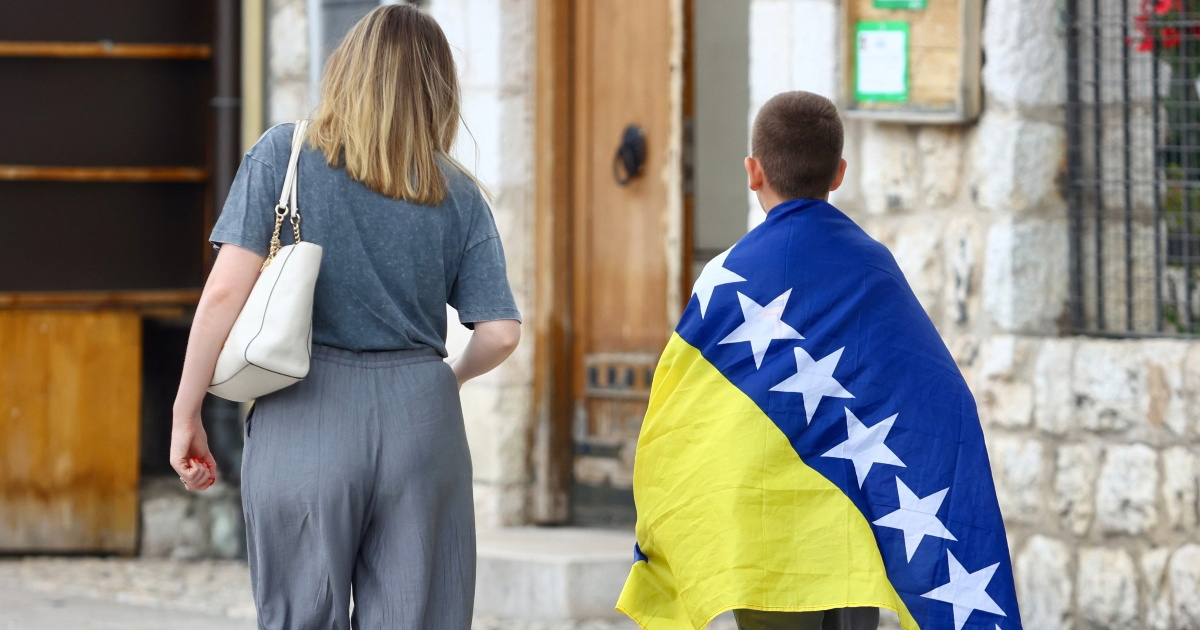 FOTO Sarajevo je u plavo-žutom, grad diše za Zmajeve uoči utakmice sa Švicarskom