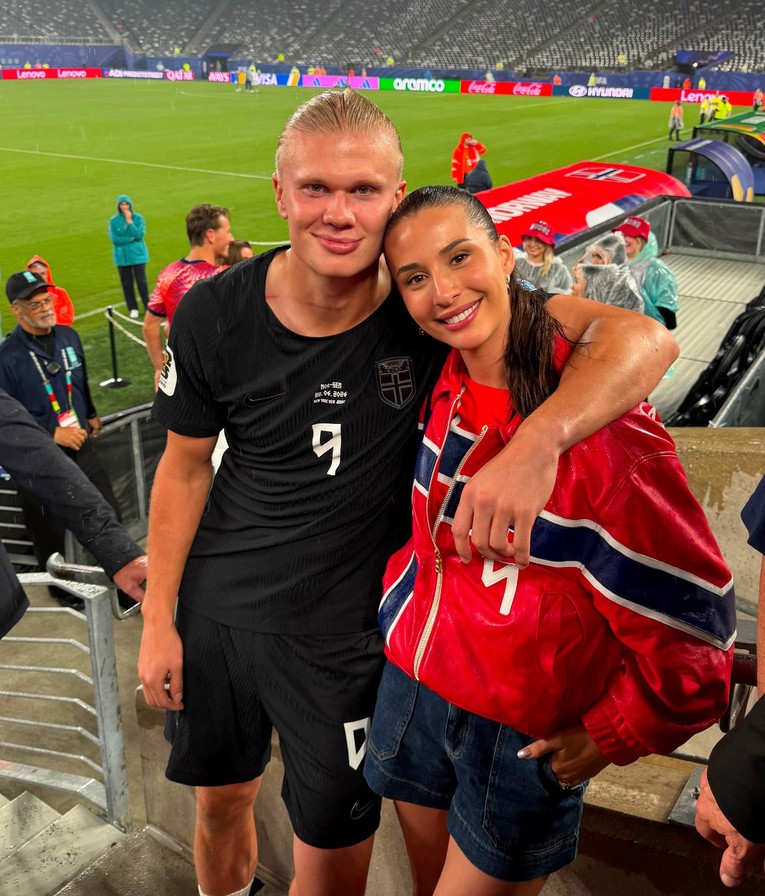Pogledajte što je Haalandova djevojka objavila nakon poraza Norveške