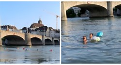 Pola milijuna pregleda: U ovom europskom gradu ljudi se s posla vraćaju - plivajući