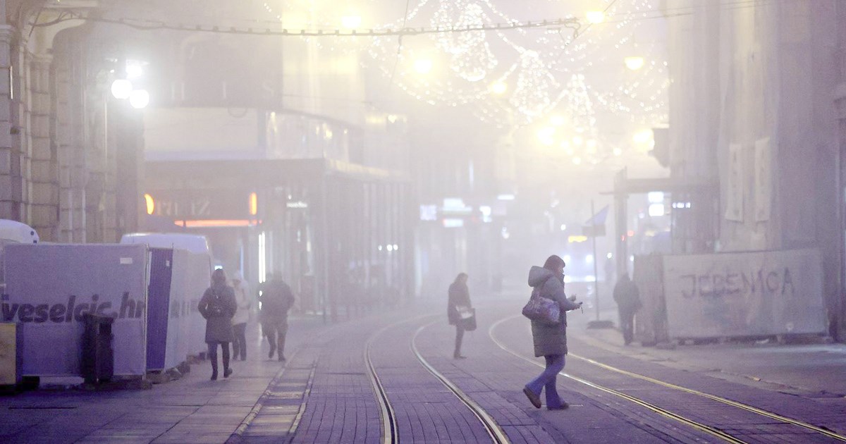 Zašto je u Zagrebu takva magla?