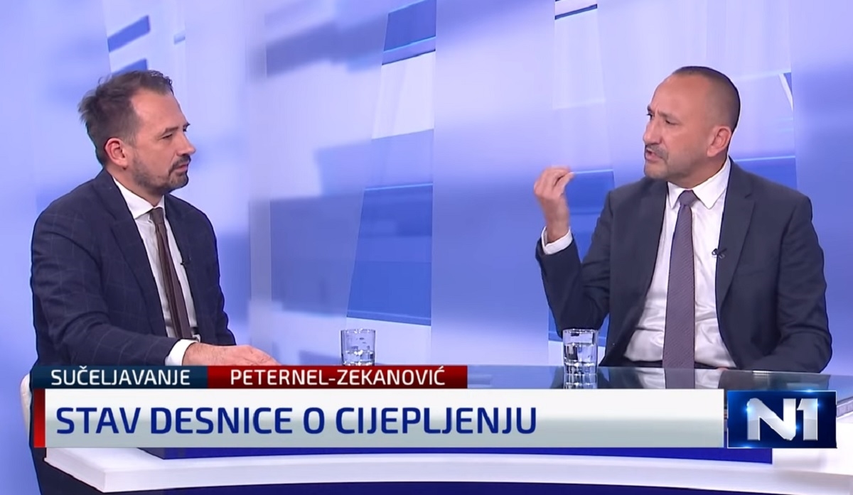 VIDEO Pogledajte svađu Zekanovića i Peternela oko cijepljenja