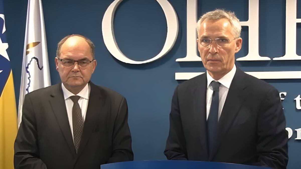 Šef NATO-a Schmidtu: Svaki pokušaj potkopavanja vaše pozicije vodi BiH unatrag