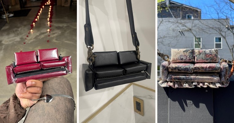 "Uskoro ćeš se obogatiti": Tip napravio torbu u obliku kauča pa postao viralan