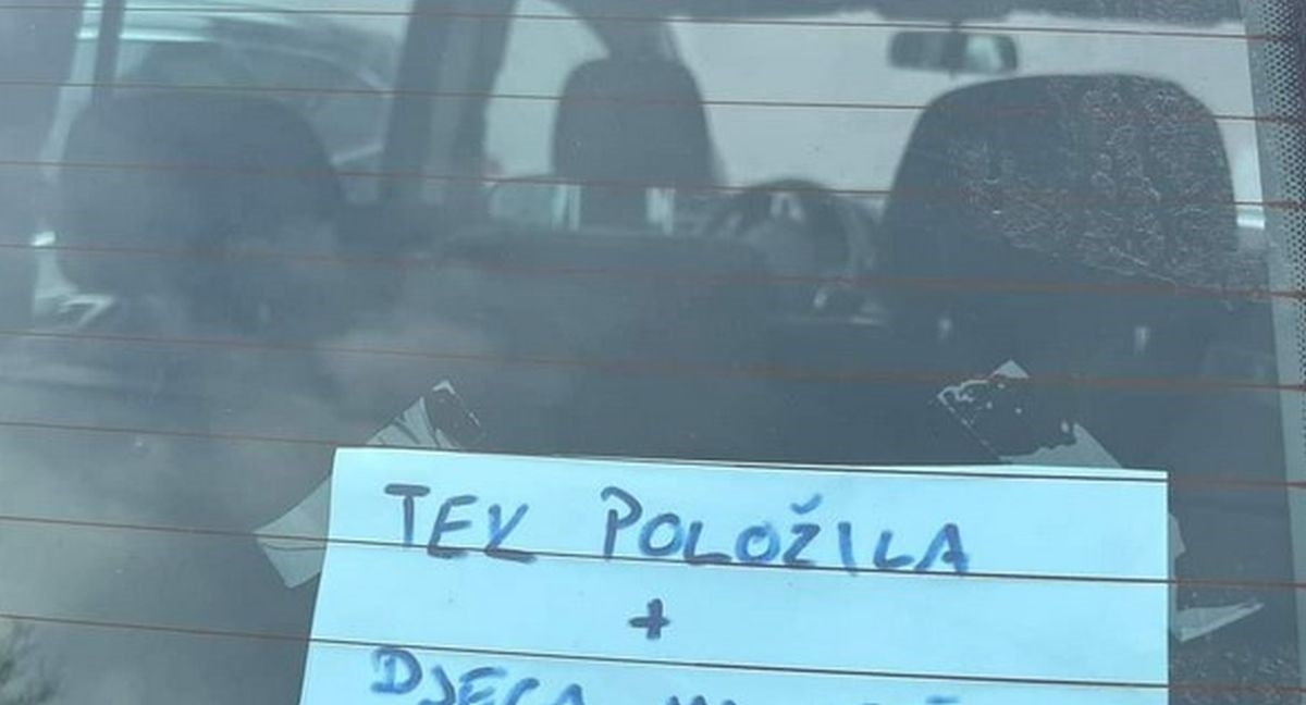 Poruka na automobilu vozačice u Zagrebu nasmijala Fejs: "Ne trubi jer..."