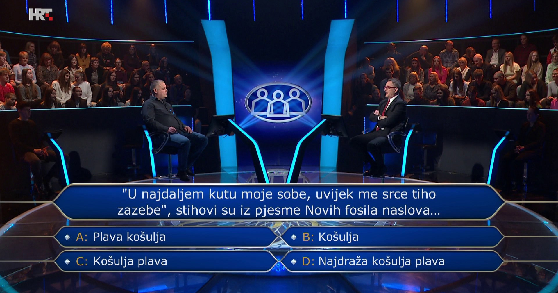 Aleksandar ispao iz Milijunaša zbog "Plave košulje", publika dala krivi odgovor