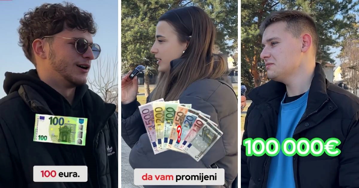Pitali smo mlade koliko love bi im promijenilo život. Jedan odgovor nas je oduševio