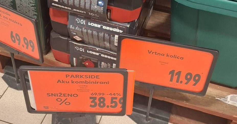 Ljudi u nevjerici gledaju proizvod iz Kauflanda: "Bio je 120, sad je 38 eura"