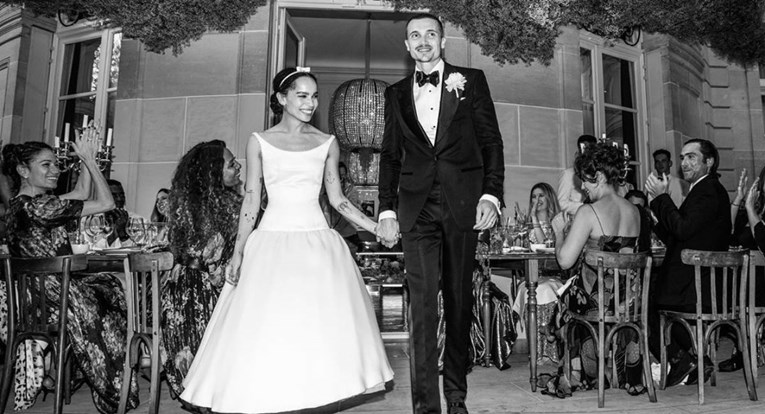 Netipična mladenka: Druga vjenčanica Zoë Kravitz još je neobičnija od prve