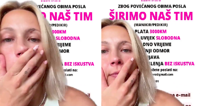 Mirela pokrenula raspravu: Zašto sam se školovala kad manikeru daju ovoliku plaću?