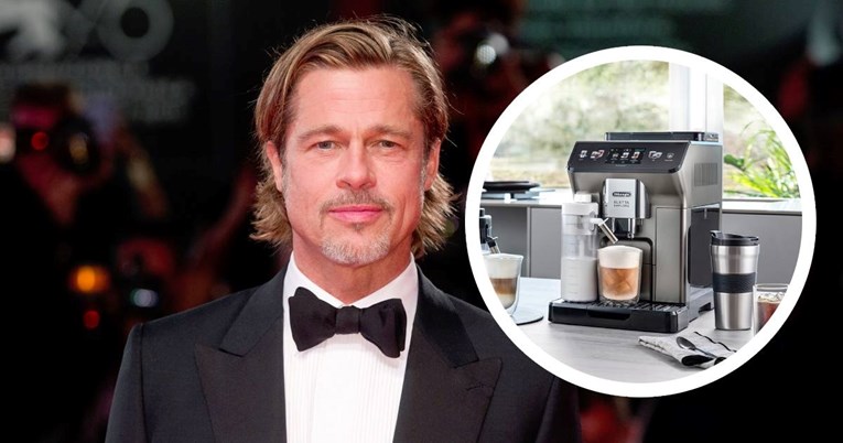 Brad Pitt kune se u luksuzni De'Longhijev aparat za kavu. Trenutno je na sniženju