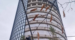 Ovako danas izgleda Cibonin toranj u Zagrebu. Evo što stoji u pozadini