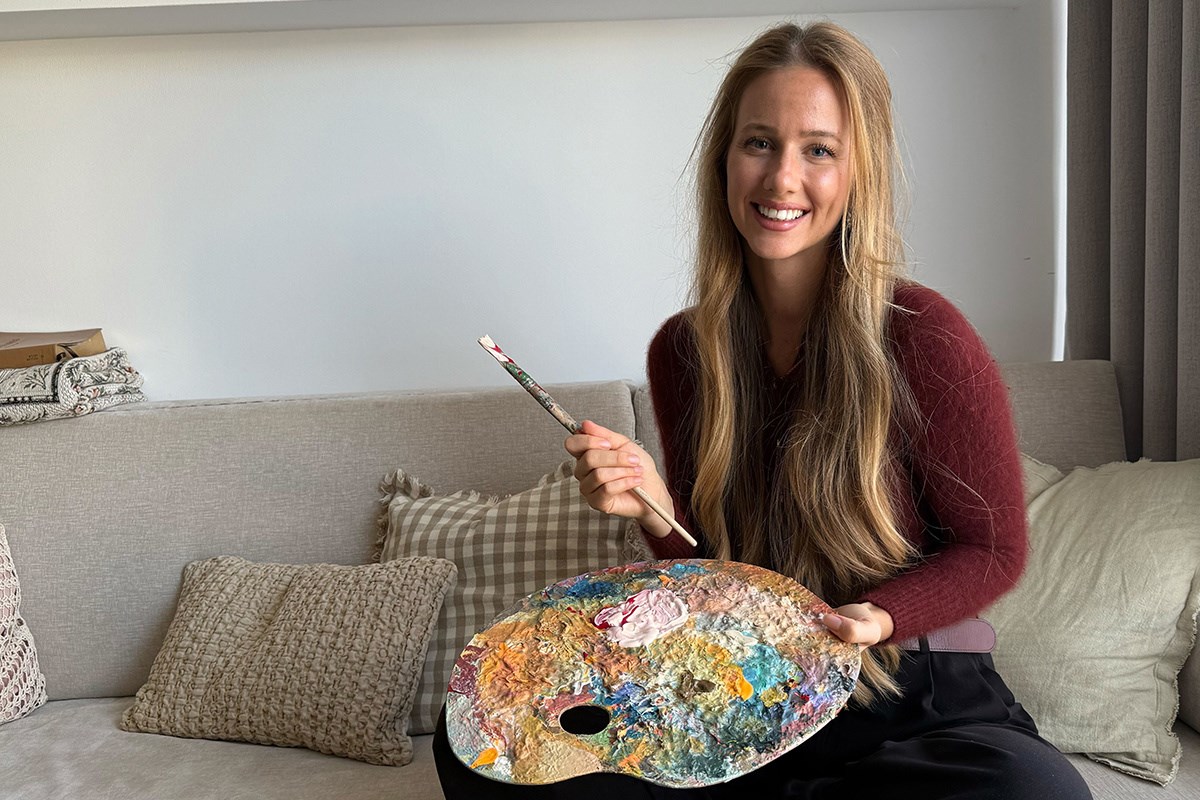 Susanne je dala otkaz u Njemačkoj i doselila se u Split. Sada je slikarica