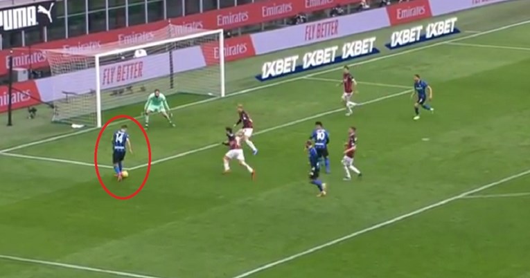 Pogledajte kako je Perišić asistirao za 2:0 Intera u derbiju protiv Milana