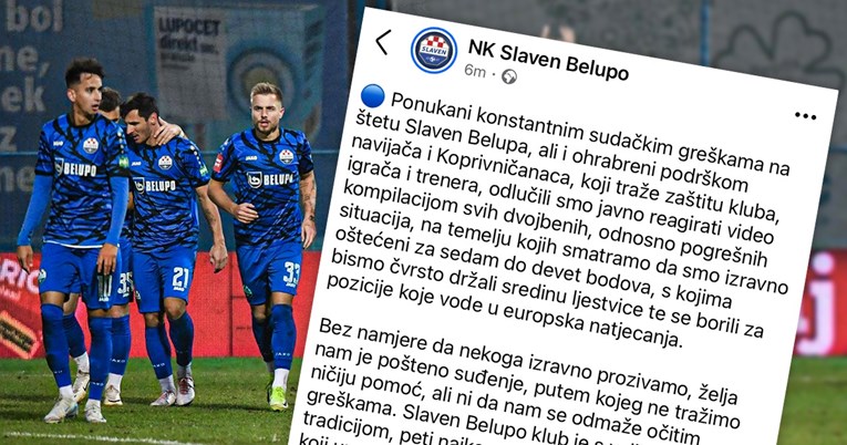 Slaven objavio trominutni video sudačkih pogrešaka: Želimo pošteno suđenje