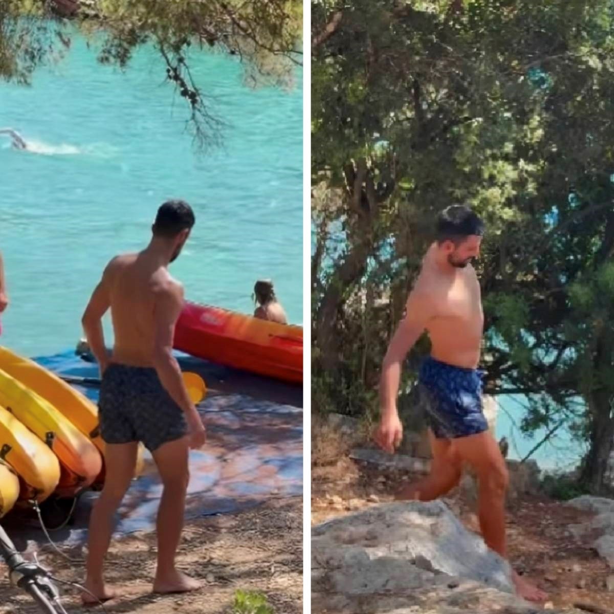 "Moramo mu kupiti prave sandale": Đoković snimljen na Mljetu, mučio se dok je hodao