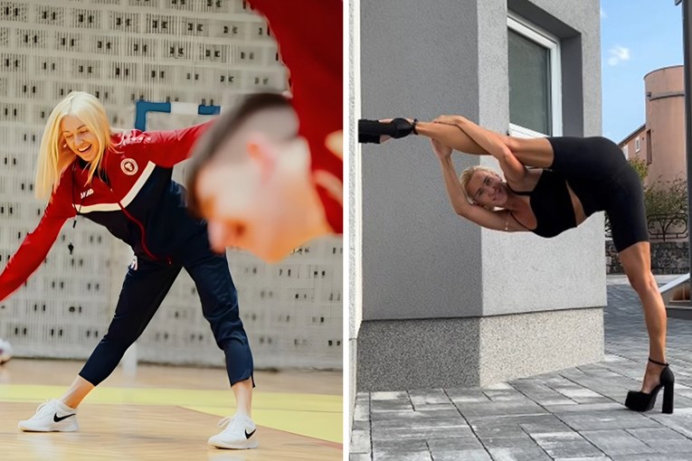 MNK Torcida dovela ju je da brine o kondiciji igrača. Na Instagramu je prati gomila