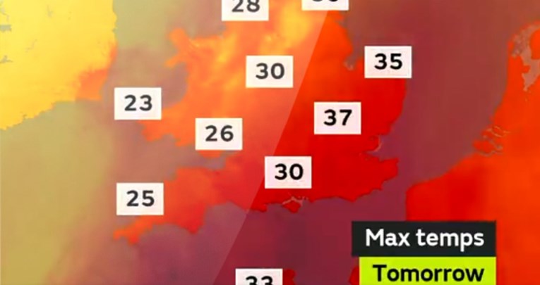 Snažan toplinski val stiže u zapadnu Europu, temperature će danima biti ekstremne