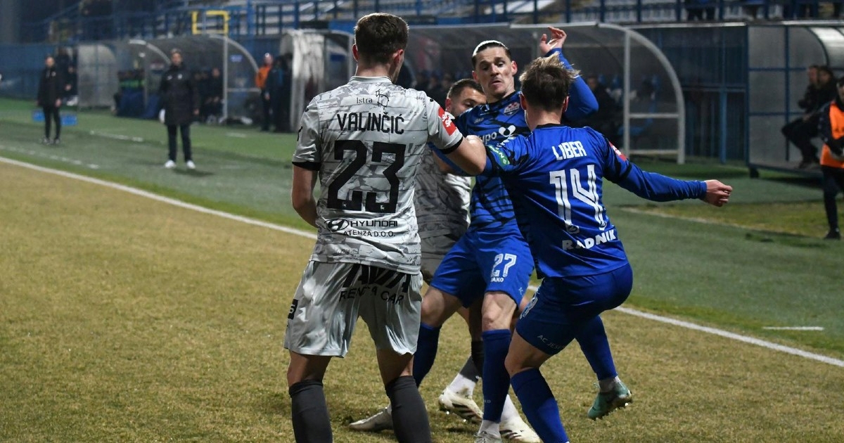 Slaven remijem protiv Istre propustio skočiti na četvrto mjesto SHNL-a