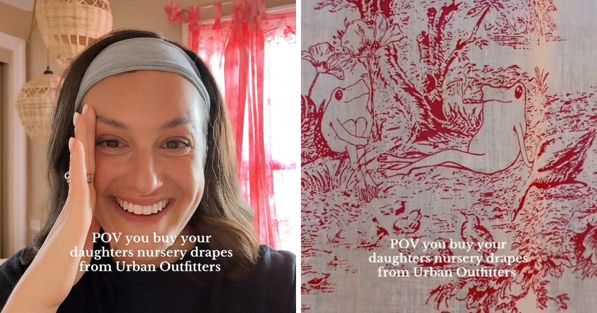 VIDEO Kupila zavjese za dječju sobu pa uočila neprimjeren detalj