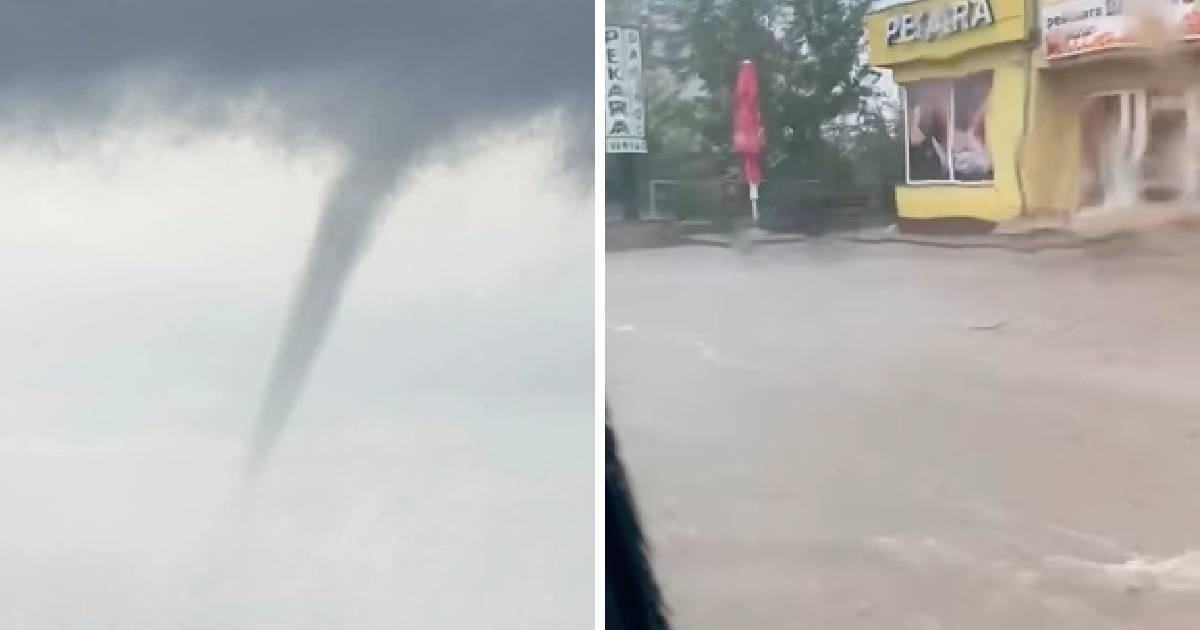 VIDEO Nevrijeme u Dalmaciji, pijavice i bujice, pale ogromne količine kiše