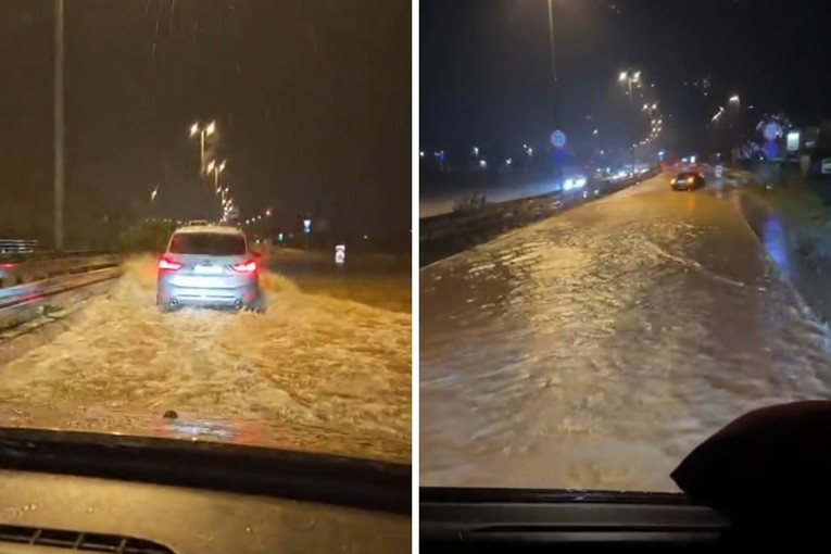 Obilna kiša u Kaštelima poplavila 20-ak kuća