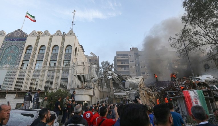 SAD: Nismo umiješani u izraelski napad na iransko veleposlanstvo u Damasku