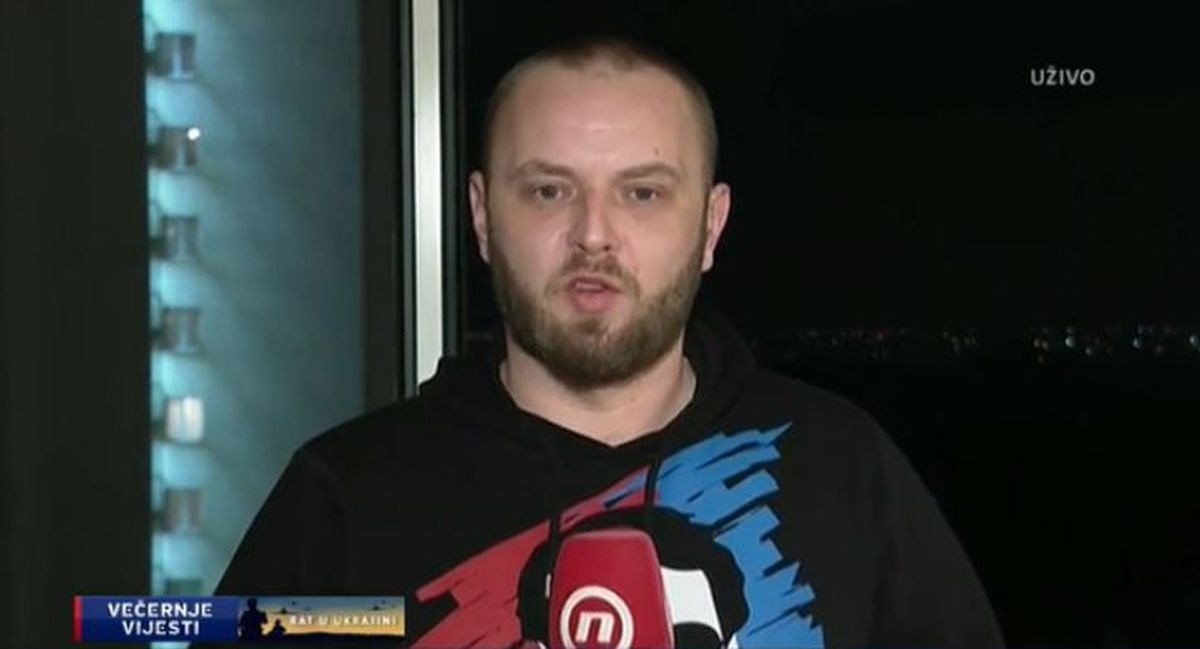 Reporter Nove TV otkrio zašto se iz Kijeva javio u "Mišinoj majici"
