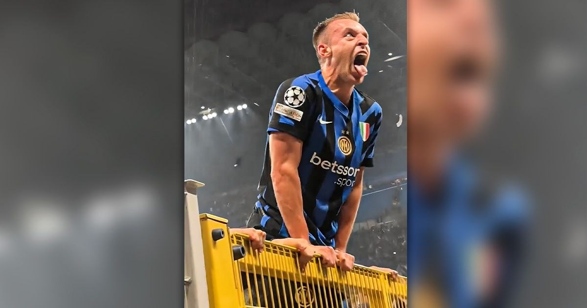 VIDEO Delirij heroja Intera snimljen s tribine. Evo zašto mu se zacrnjelo pred očima