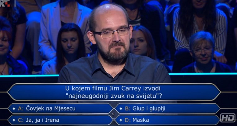 Prvi natjecatelj Milijunaša pao na pitanju za 4000, znate li njegove odgovore?