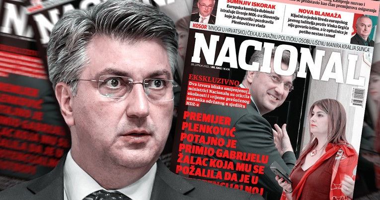 Nacional: Plenković primio Žalac