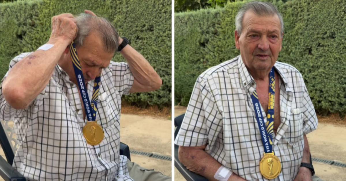 VIDEO Španjolski reprezentativac djedu poklonio zlatnu medalju sa SP-a