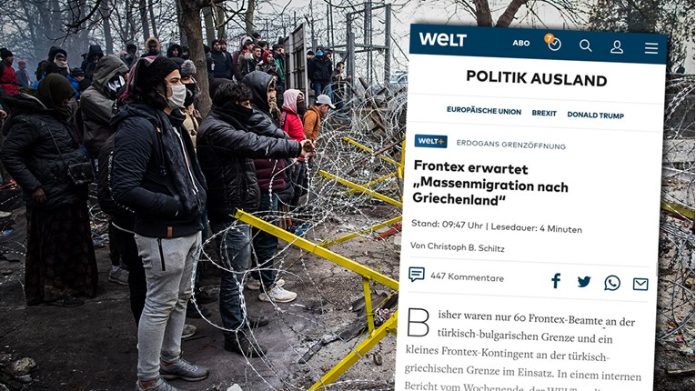 Procurio tajni izvještaj granične policije EU-a o novom migrantskom valu