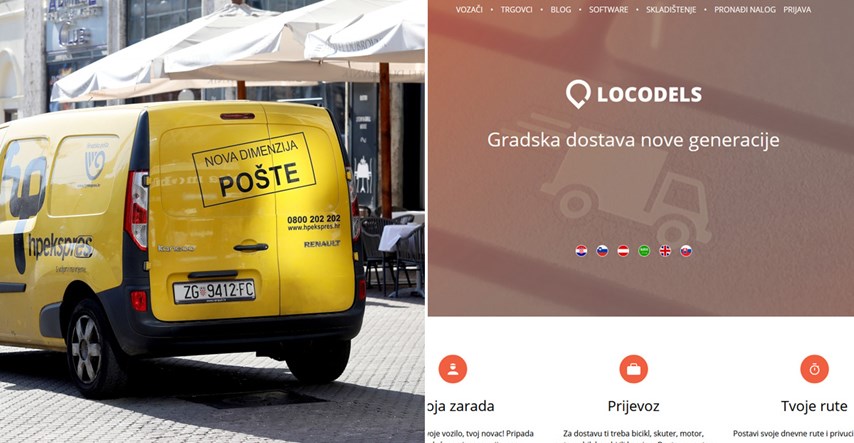 Hrvatska pošta preuzela Locodels, "uber za pakete"