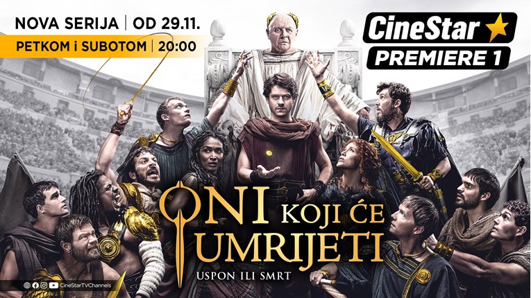 Nova gladijatorska serija uskoro stiže na CineStar Premiere: Oni koji će umrijeti