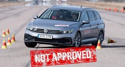 VIDEO Hibridni VW Passat i Škoda Superb pali na testu izbjegavanja losa