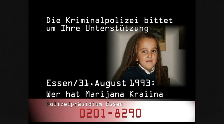 Marijana (9) je ubijena prije 33 godine. Majka je mjesecima bdjela na njenom grobu