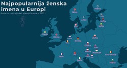 Objavljeno koja su najpopularnija ženska imena u Europi (pa i u Hrvatskoj)