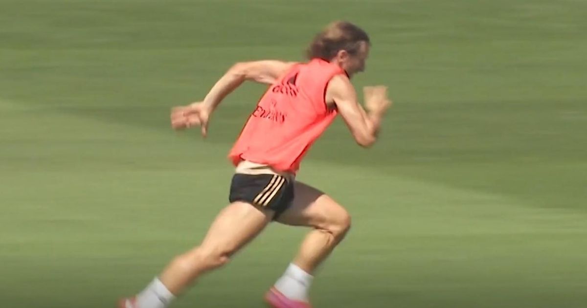 Modrić se vratio u Madrid, pogledajte kako skakuće na treningu