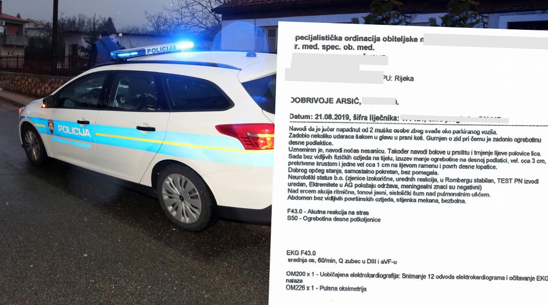 Zaposlenik MUP-a koji je napao Srbina kod Rijeke dobio 30 dana istražnog zatvora
