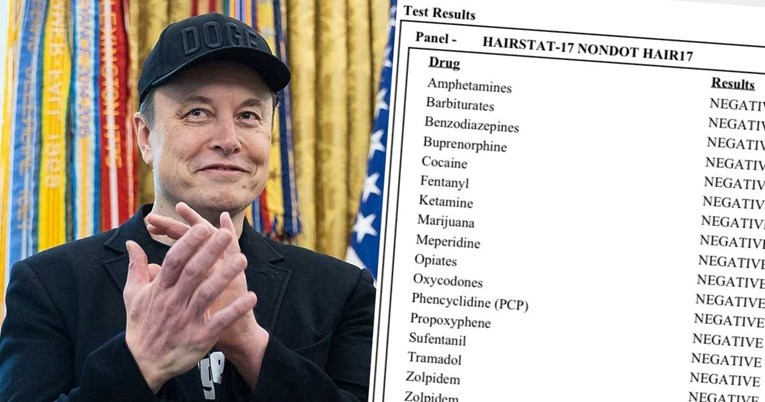 Musk objavio rezultate novog testiranja na droge