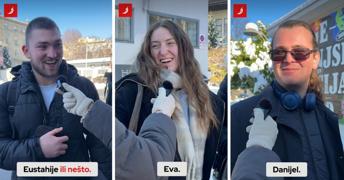Pitali smo prolaznike koje im je ime najljepše, dvije prijateljice oduševile 🥰