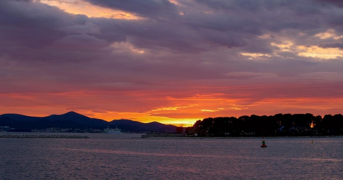 Fotka dana: Bajkovit zalazak sunca u Zadru