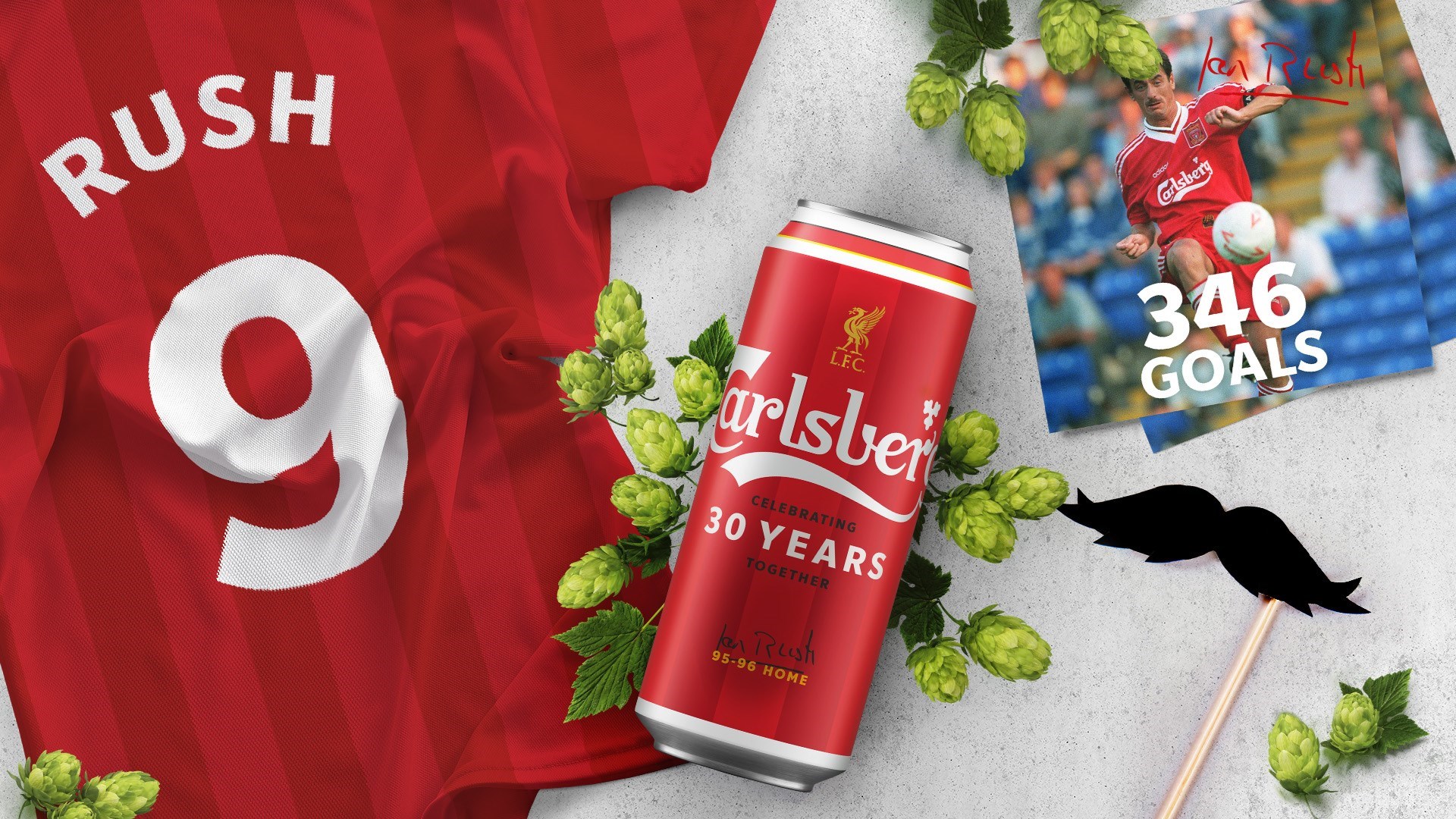 Posebno izdanje Carlsberg limenke za 30 godina partnerstva s Liverpoolom