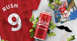 Posebno izdanje Carlsberg limenke za 30 godina partnerstva s Liverpoolom