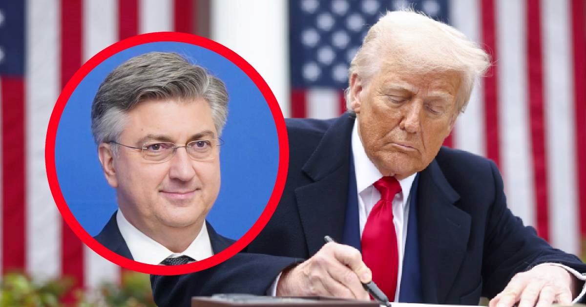 Stigla reakcija Plenkovića na Trumpove carine