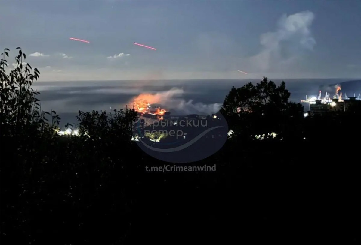 Ukrajinski dronovi pogodili naftni terminal i tanker u Rusiji