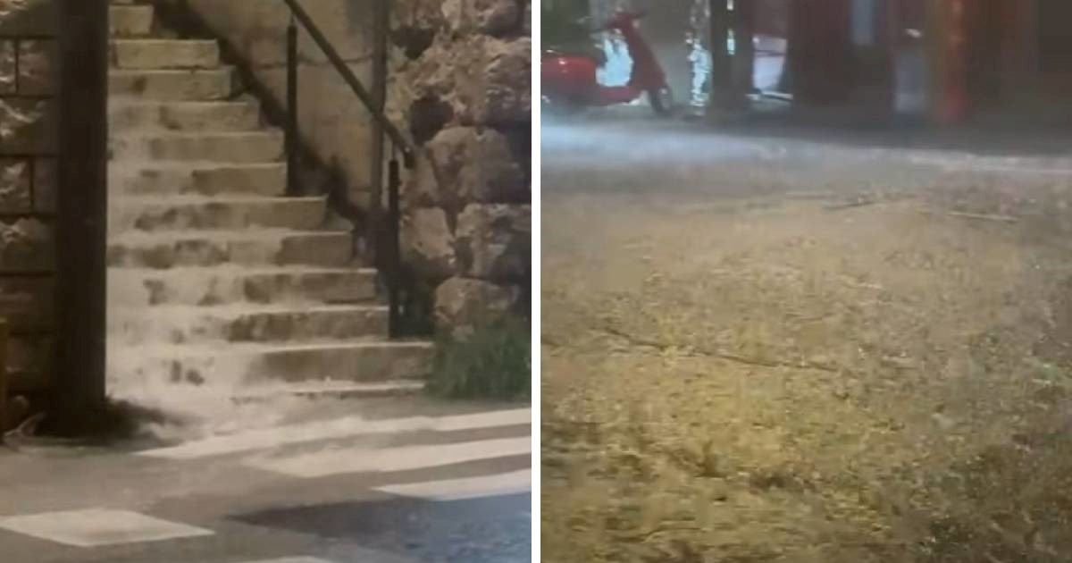 VIDEO Bujice zahvatile dio Dalmacije, u dolini Neretve jugo rušilo stabla