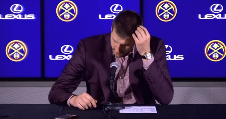 Jokić nakon povijesnog meča napravio show na presici. Novinari otišli bez pitanja