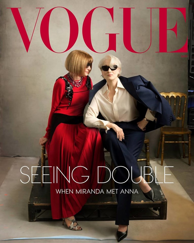 Anna Wintour i Meryl Streep zajedno na naslovnici Voguea